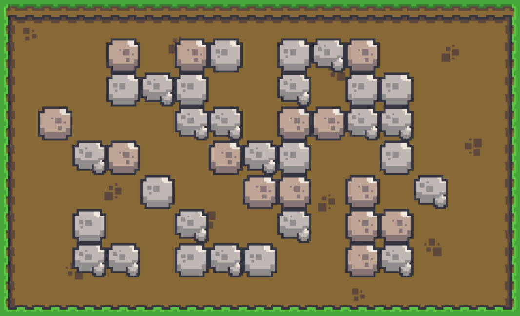étapes de fouilles du jeu